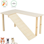 Platform with stairs - Running track for your rodent enclosure - 47 × 25 × 30 cm - Wood