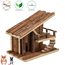 Jule House - House for Rodents - 25 × 21 × 18 cm - Bark Wood