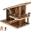 Jule House - House for Rodents - 25 × 21 × 18 cm - Bark Wood