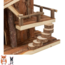 Jule House - House for Rodents - 25 × 21 × 18 cm - Bark Wood