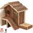 Henna House - House for Rodents - 27 × 21 × 15 cm - Bark Wood