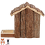 Henna House - House for Rodents - 27 × 21 × 15 cm - Bark Wood