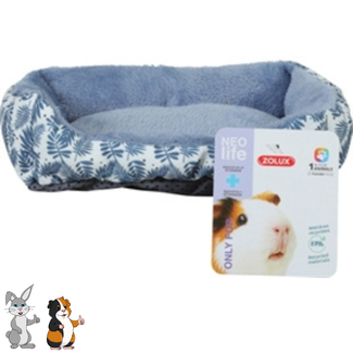 Zolux  Zolux Neolife Guinea Pig Bed Blue 25 x 20 cm