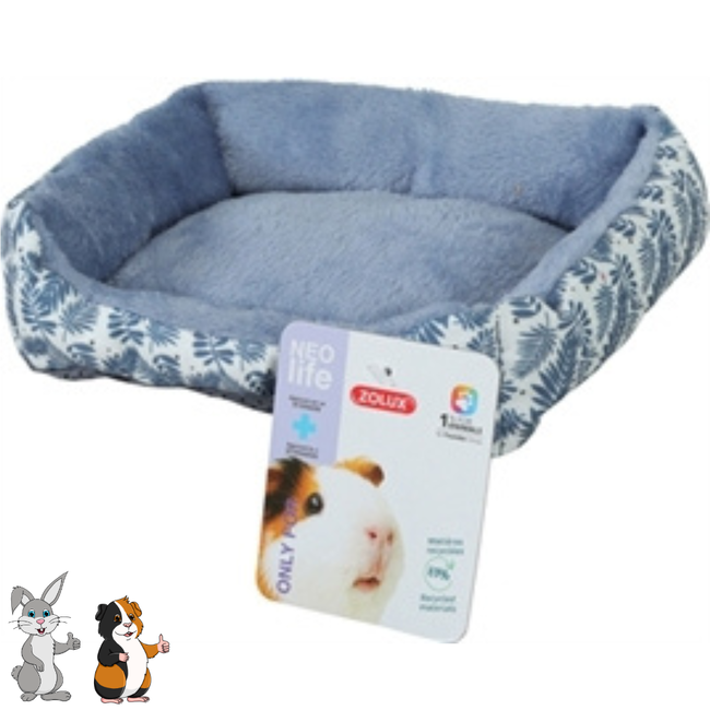 Zolux neolife basket - Basket for guinea pigs and other rodents - 25 x 20 cm - Blue