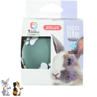 Zolux  Neolife Rabbit Snack Ball Green 7 x 7 x 7 cm