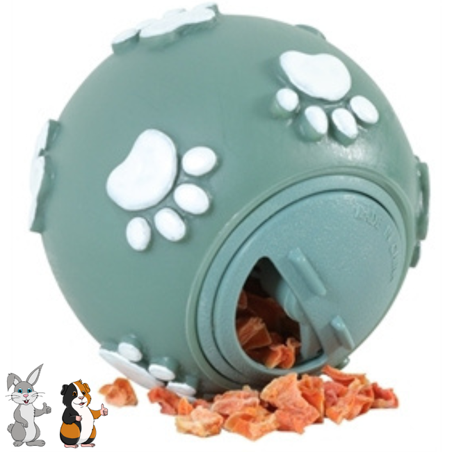 Zolux neolife snackbal - Verrijkingspeelgoed voor konijnen en knaagdieren - ø 7 cm - Groen