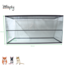 Zooply Glass terrarium for hamsters, gerbils, and mice - Residence with sliding doors - Ventilation grill - 150 x 50 x 50 cm - Black dried herbs for rabbits and rodents