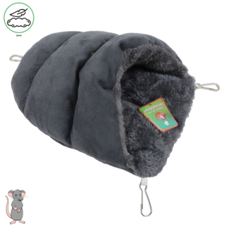 Plush sleeping bag - 25 cm - Grey