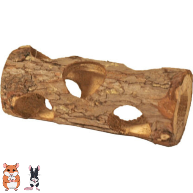 Bean Rodent Play Roller Natural S, 15×5 cm.