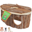 Oval Rodent House for Small Rodents - 17 cm - Bark Wood