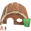 Hemispherical rodent house for hamsters and mice - 15 cm - Bark wood