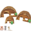 Bean Rodent House Semicircular Natural M, 25 cm.