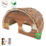 Hemispherical rodent house for guinea pigs and rabbits - 36 cm - Bark wood
