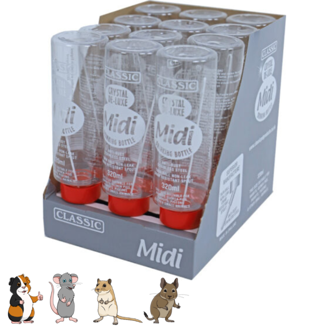 Classic Drinking Fountain Lux Plastic Rabbit, 600 ml