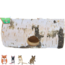 Birch roll 20 cm - Tunnel for rodents - 1 hole - Birch wood
