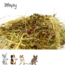 Zooply Herbal Hay with Rosehip and Mint - Hay fresh from the field - Easily packaged - 5 kg