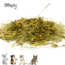 Zooply Herbal Hay with Various Flowers - Fresh Hay from the Field - Conveniently Packaged - 1 kg