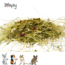Zooply Herb Hay with Leaf & Herb Mix - Hay fresh from the field - Conveniently packaged - 1 kg