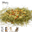 Zooply Herbal Hay with Various Vegetables - Hay fresh from the field - Conveniently packaged - 1 kg