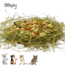 Zooply Herbal Hay with Various Vegetables - Hay fresh from the field - Conveniently packaged - 1 kg