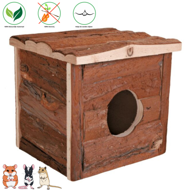 Log Cabin Jerrik 15 × 14 × 13 cm