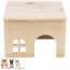Wooden House with Flat Roof 15 × 12 × 15 cm
