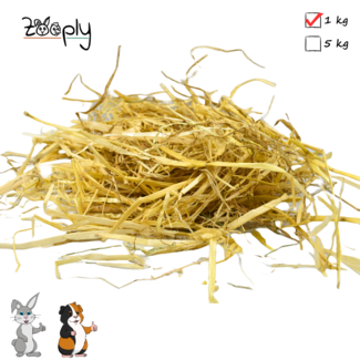 Zooply Bag of straw - 1 kg