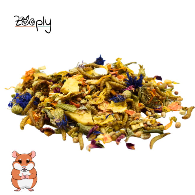 Zooply Dwerghamstervoer - Speciale voeding voor dwerghamsters - Grootverpakking - 5 kg