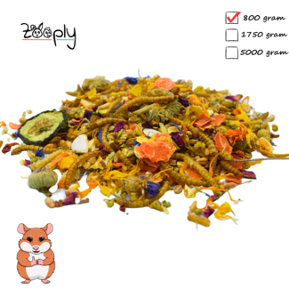 Zooply Zooply Gold Hamster Feed 800 grams
