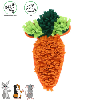 Carrot Play Mat Orange|Green 35x22 cm