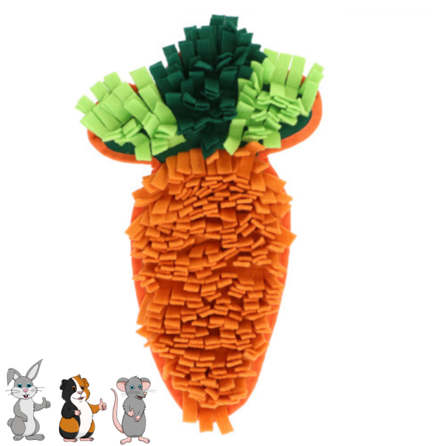 Carrot Play Mat Orange|Green 35x22 cm