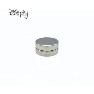 Zooply 2 magneten voor aluminium drinkfleshouder 15 x 4 mm
