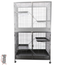 Grote ratten of frettenkooi met meerdere verdiepingen - Onderkant - 93,5 x 63 x 76 cm - Antraciet -