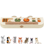 Hanging snack toy - Enrichment toy for rabbits and rodents - 25 × 4 × 9 cm - Wood