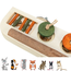 Hanging snack toy - Enrichment toy for rabbits and rodents - 25 × 4 × 9 cm - Wood