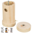 Snack Roll - Enrichment Toy for Rabbits and Rodents - ø 6 × 11 cm - Wood