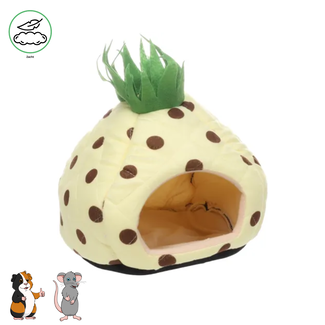 Flamingo Slaapplaats Helga Geel Ananas 23,5x23,5x19cm