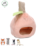 Sleeping house in the shape of an apple - Soft house for small rodents - 14 x 14 x 15.5 cm