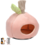 Sleep house in the shape of an apple - Soft house for guinea pigs and rats - 23 x 23 x 21 cm
