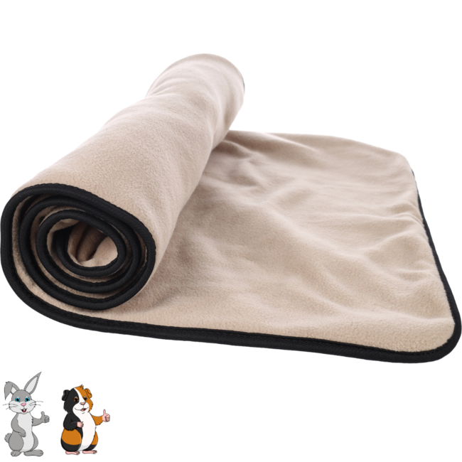 Deken - 140 x 70 x 0,4 cm - Taupe