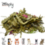 Zooply Leaf and Herb Mix - Various dried leaves and herbs for rabbits and rodents - Healthy snack