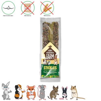 Esve Timothy hay stick with herbs and dandelion - 100 grams