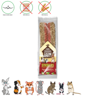 Esve Timothy hay stick with apple & cranberry - 100 grams