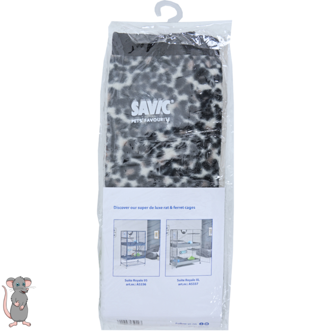 Hammock for rats and ferrets - Luxury - 31 x 44 cm - Paw print