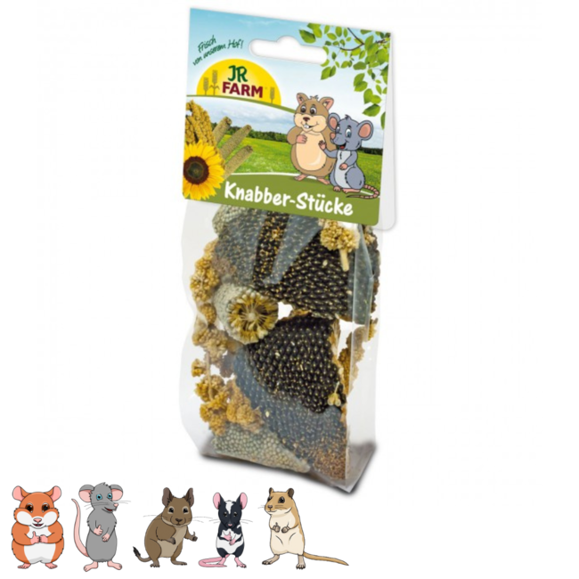 Nibble Pieces - Snack for Rabbits and Rodents - 50 grams