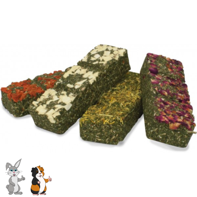 Grain-free gnawing bar - Snack for rabbits and rodents - 150 grams