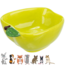 Apple feeding bowl - Ceramic feeding bowl for rabbits and rodents - 12 x 11 cm
