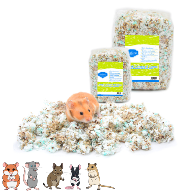 Nestmateriaal - 10 liter