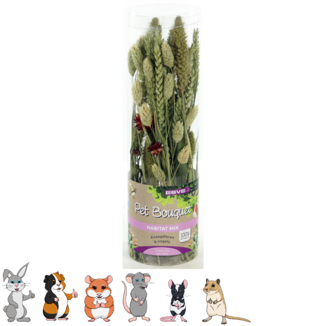 Pet Bouquet Tube Habitat