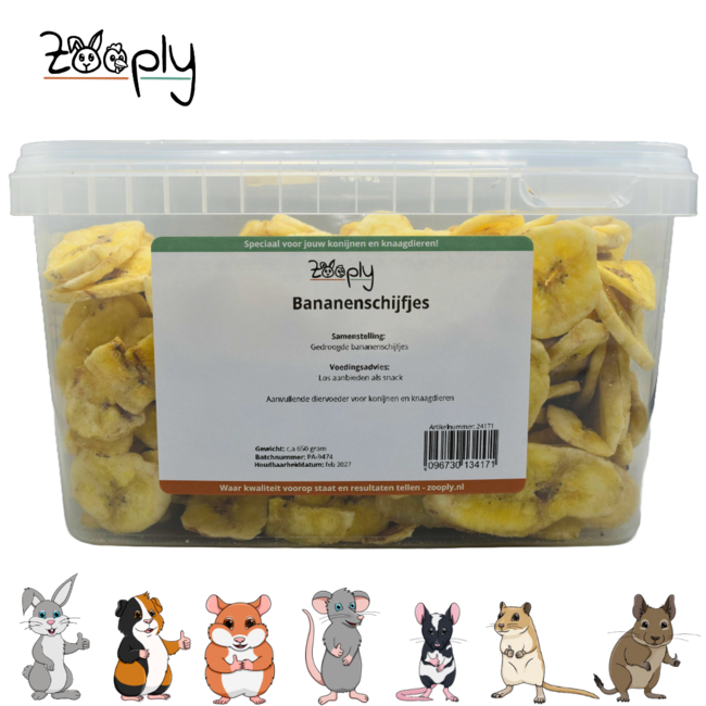 Bananenschijfjes